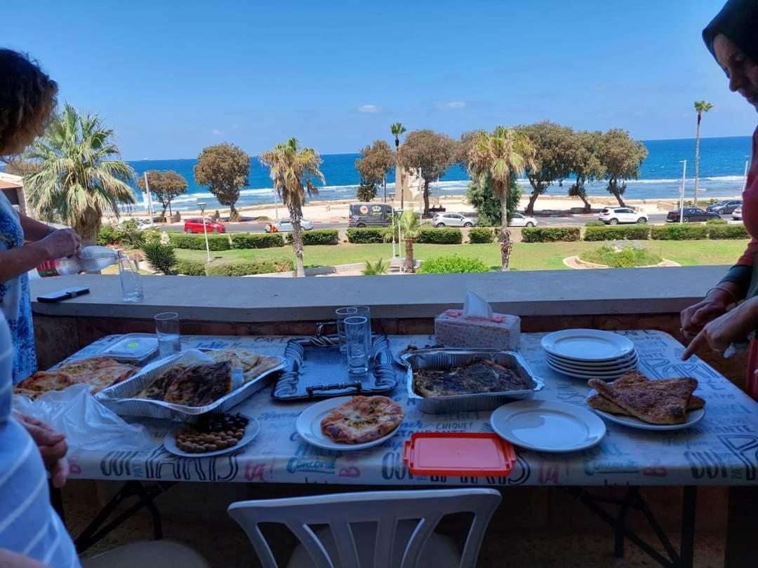 First Sea Line Apartment, Acre - Amazing Coastal View In Heart Of Akko Quarto foto